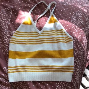 Retro sweater tank top